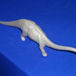 1974 Dated British Museum of Natural History Diplodocus Dinosaur 16" Figurine
